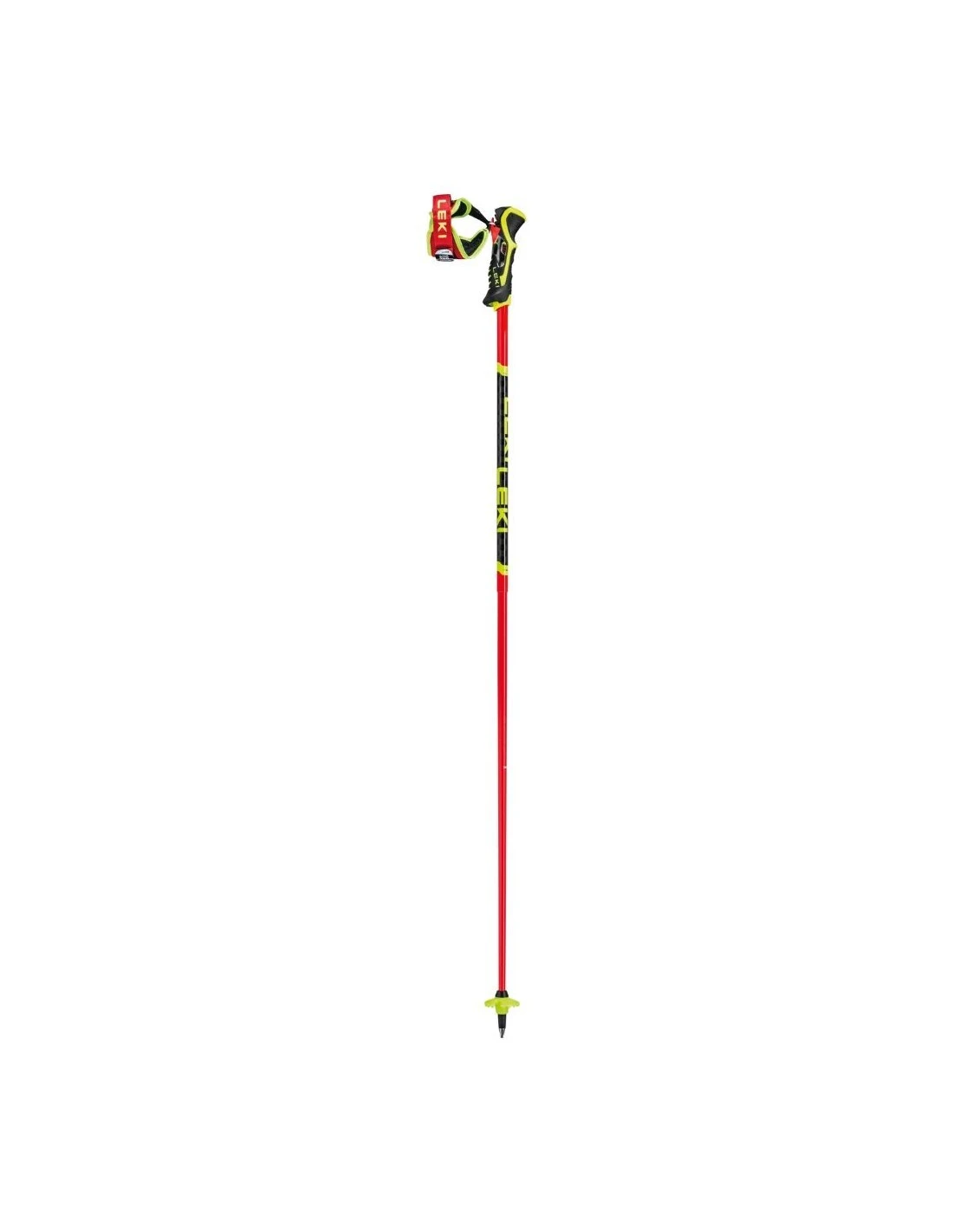 Bâtons De Ski Leki Venom SL 3D Bright Red / Black / Yellow 3 Bâtons De Ski Leki Venom SL 3D Bright Red / Black / Yellow