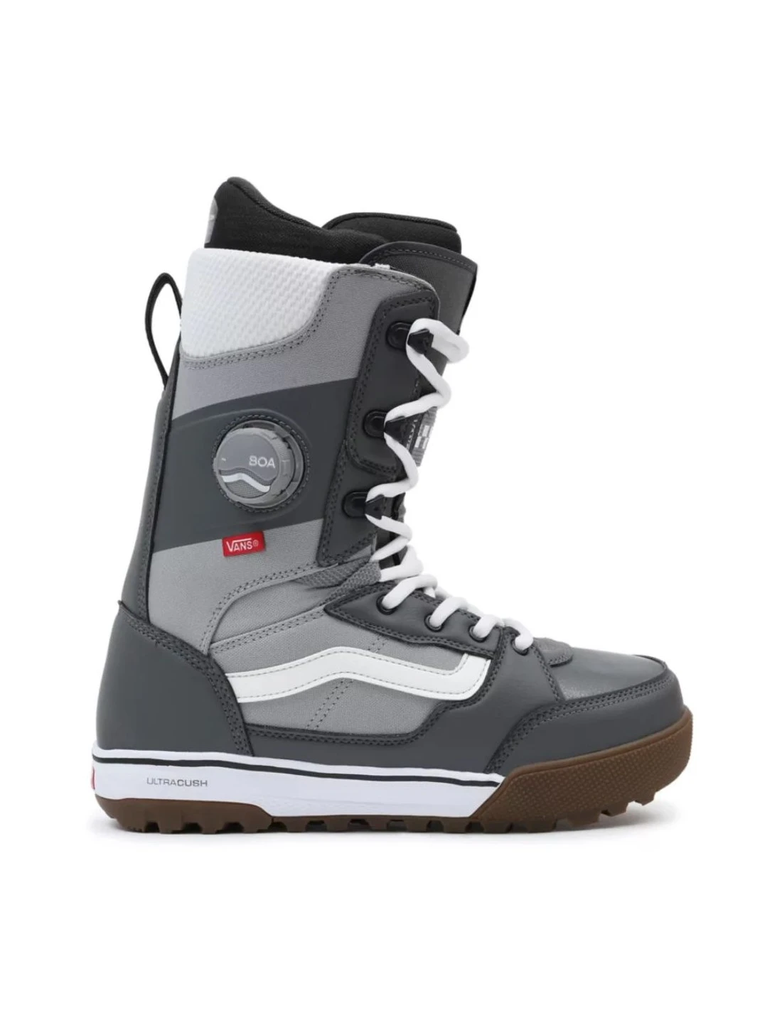 Vans Boots De Snowboard Invado Pro Grey / White 2023 4 Vans Boots De Snowboard Invado Pro Grey / White 2023 – Image 2