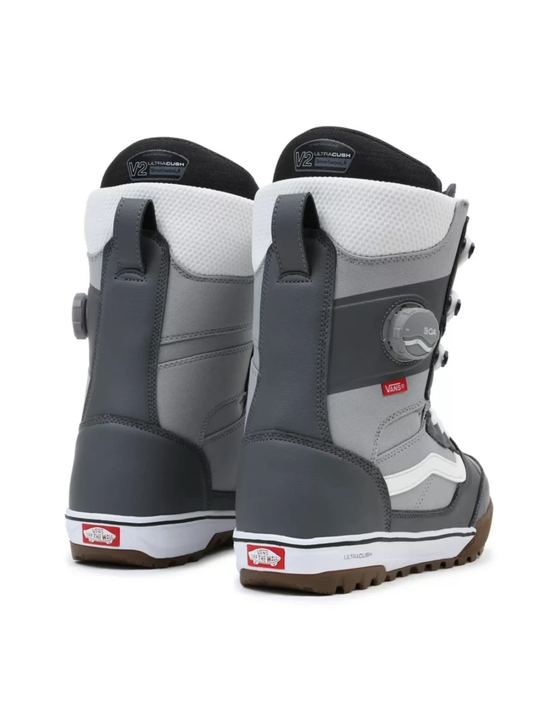 Vans Boots De Snowboard Invado Pro Grey / White 2023 5 Vans Boots De Snowboard Invado Pro Grey / White 2023 – Image 3