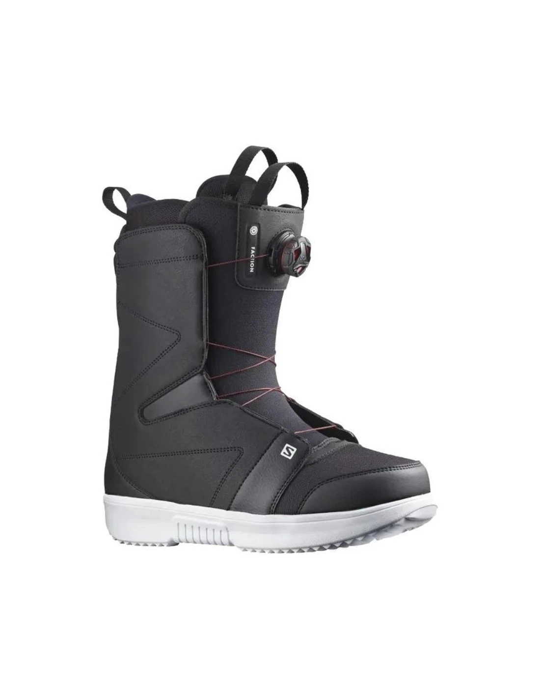 Boots De Snowboard Salomon Faction Boa Black / Black White 3 Boots De Snowboard Salomon Faction Boa Black / Black White