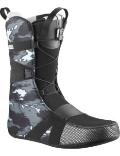 Boots De Snowboard Salomon Hi Fi Black -Matériel De Ski Boutique boots de snowboard salomon hi fi black 2