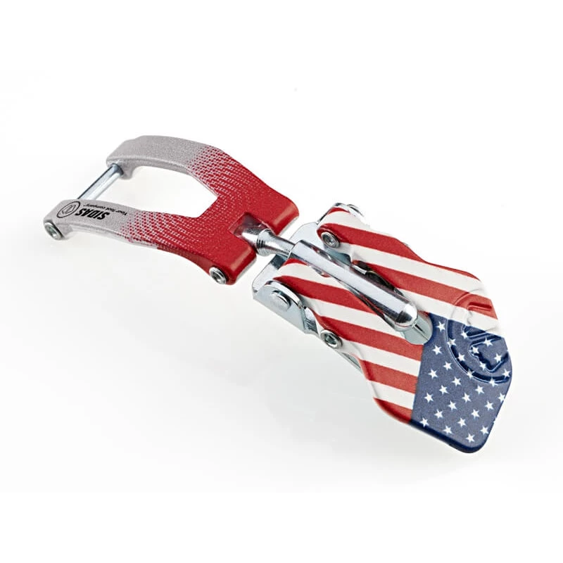 Boucles De Chaussures De Ski Sidas Custom Flag Buckle Usa 3 Boucles De Chaussures De Ski Sidas Custom Flag Buckle Usa