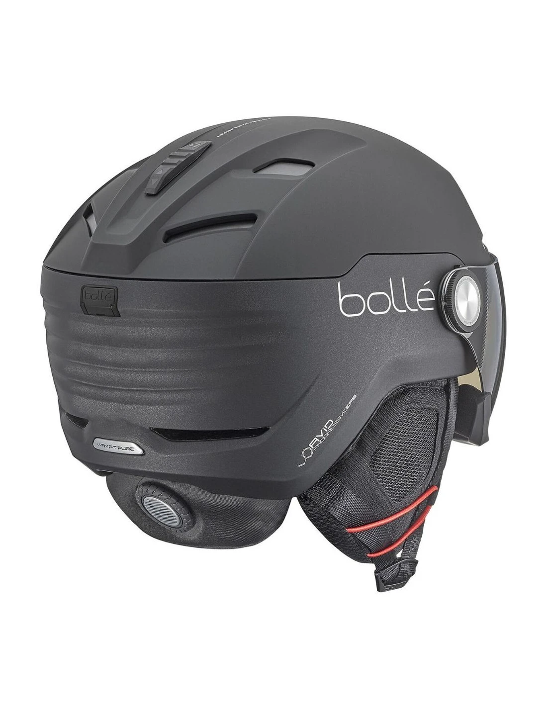 BOLLE Casque De Ski Bollé V-Ryft Pure Black Matte / Silver 3+1 4 BOLLE Casque De Ski Bollé V-Ryft Pure Black Matte / Silver 3+1 – Image 2