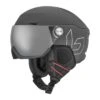 BOLLE Casque De Ski Bollé V-Ryft Pure Black Matte / Silver 3+1 -Matériel De Ski Boutique casque de ski bolle v ryft pure black matte silver 31