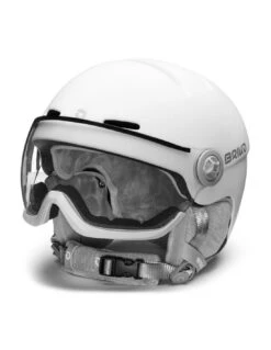Casque De Ski Briko Blenda Visor Photo Matt White