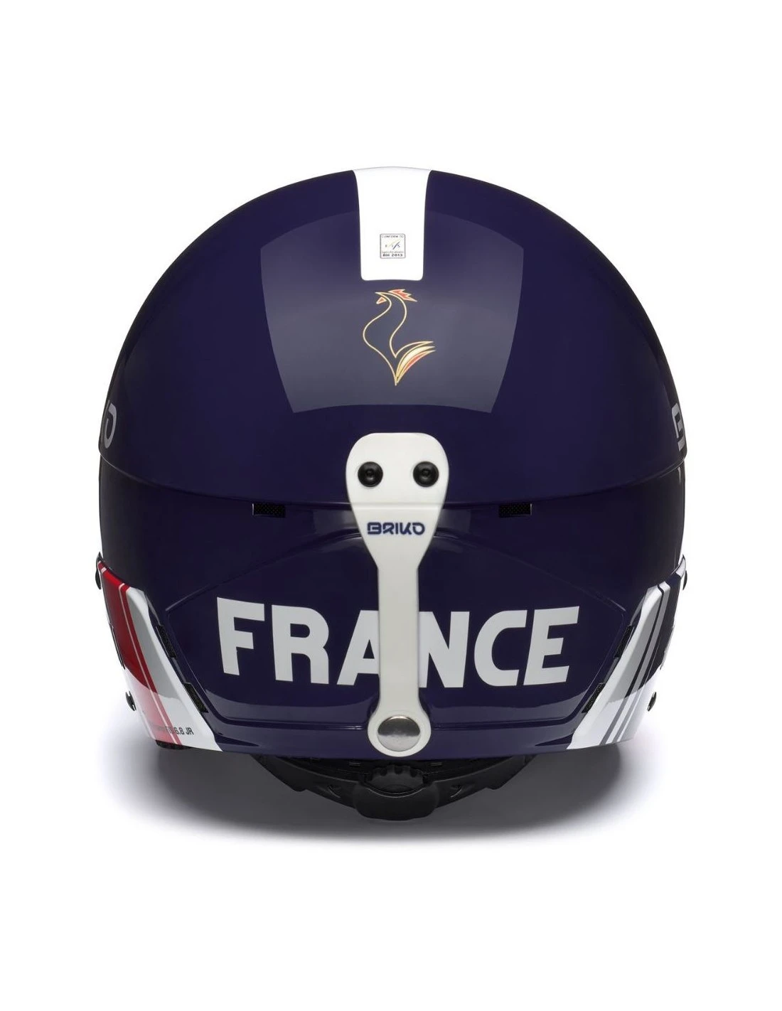 Casque De Ski Briko Vulcano Fis 6.8 Jr France Tangaroa Blue 5 Casque De Ski Briko Vulcano Fis 6.8 Jr France Tangaroa Blue – Image 3