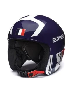 Casque De Ski Briko Vulcano Fis 6.8 Jr France Tangaroa Blue
