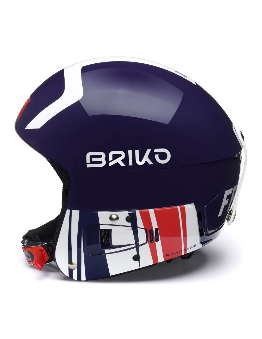 Casque De Ski Briko Vulcano Fis 6.8 Jr France Tangaroa Blue 6 Casque De Ski Briko Vulcano Fis 6.8 Jr France Tangaroa Blue – Image 4