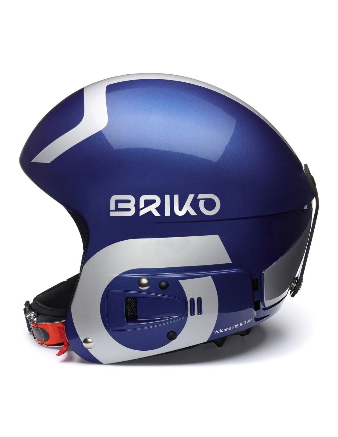 Casque De Ski Briko Vulcano Fis 6.8 Jr Shiny Metallic Blue 5 Casque De Ski Briko Vulcano Fis 6.8 Jr Shiny Metallic Blue – Image 3