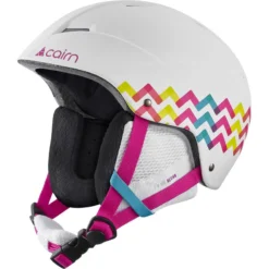 Casque De Ski Cairn Andromed J Mat White Lolipop