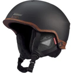 Casque De Ski Cairn Centaure Rescue Mat Black Wood