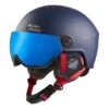 Casque De Ski Cairn Eclipse Rescue Visor Midnight Red -Matériel De Ski Boutique casque de ski cairn eclipse rescue visor midnight red
