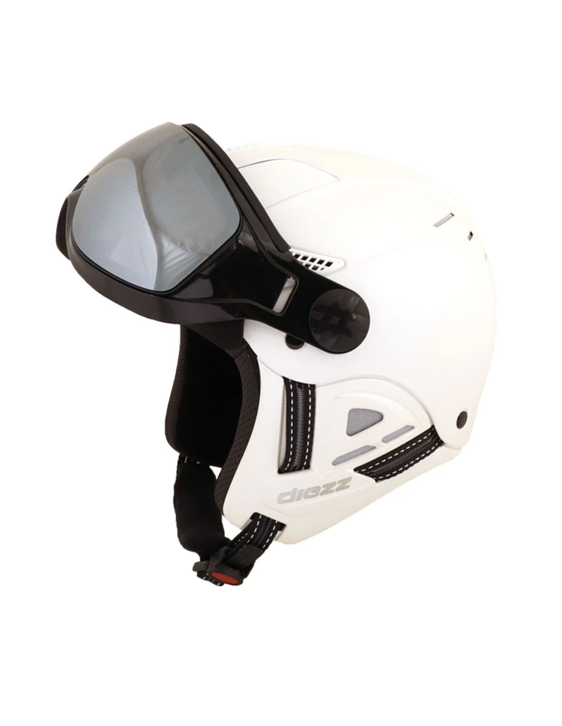 Casque De Ski Diezz Louna II Color Visiere Magnet White Pearl 4 Casque De Ski Diezz Louna II Color Visiere Magnet White Pearl – Image 2