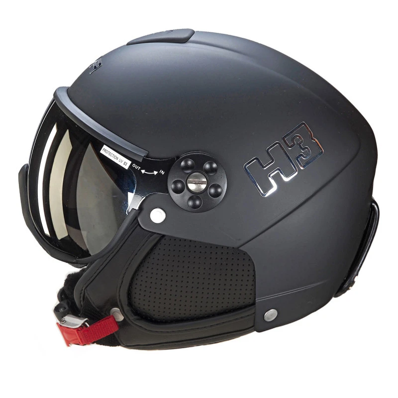Casque De Ski Hmr H3 Elegance Colori Black 3 Casque De Ski Hmr H3 Elegance Colori Black