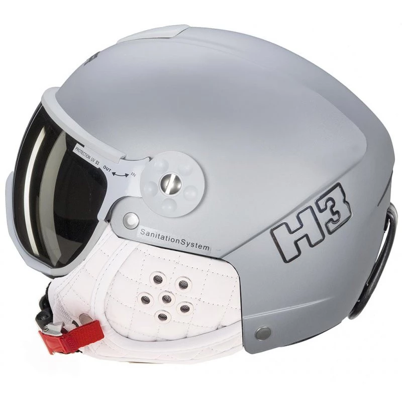 Casque De Ski Hmr H3 Elegance Colori Silver 3 Casque De Ski Hmr H3 Elegance Colori Silver