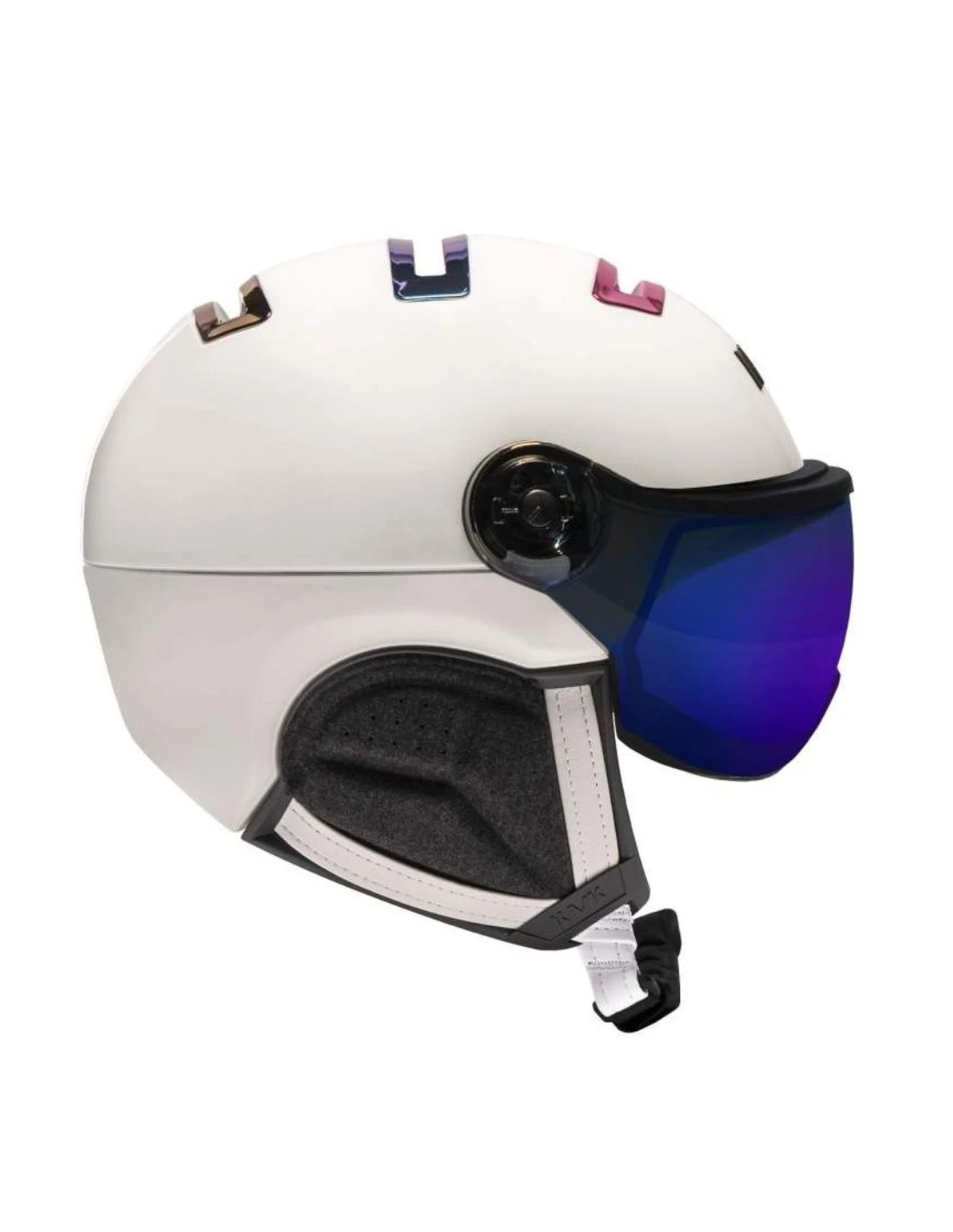 Casque De Ski Kask Chrome Photochromic White / Rainbow 3 Casque De Ski Kask Chrome Photochromic White / Rainbow