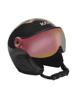 Casque De Ski Kask Chrome Visor Black / Pink Gold