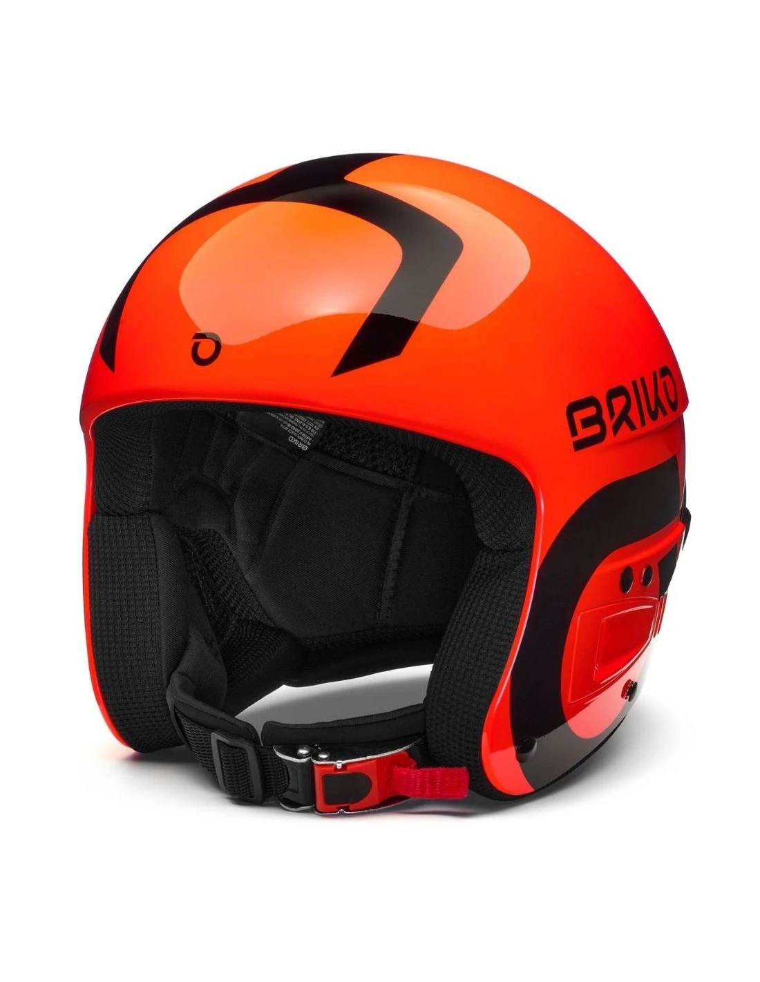 Casque De Ski Racing Briko Vulcano Fis 6.8 EPP Shiny Orange 3 Casque De Ski Racing Briko Vulcano Fis 6.8 EPP Shiny Orange