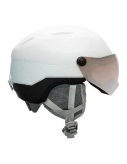 Casque De Ski Rossignol Fit Visor Impacts W White -Matériel De Ski Boutique casque de ski rossignol fit visor impacts w white 2