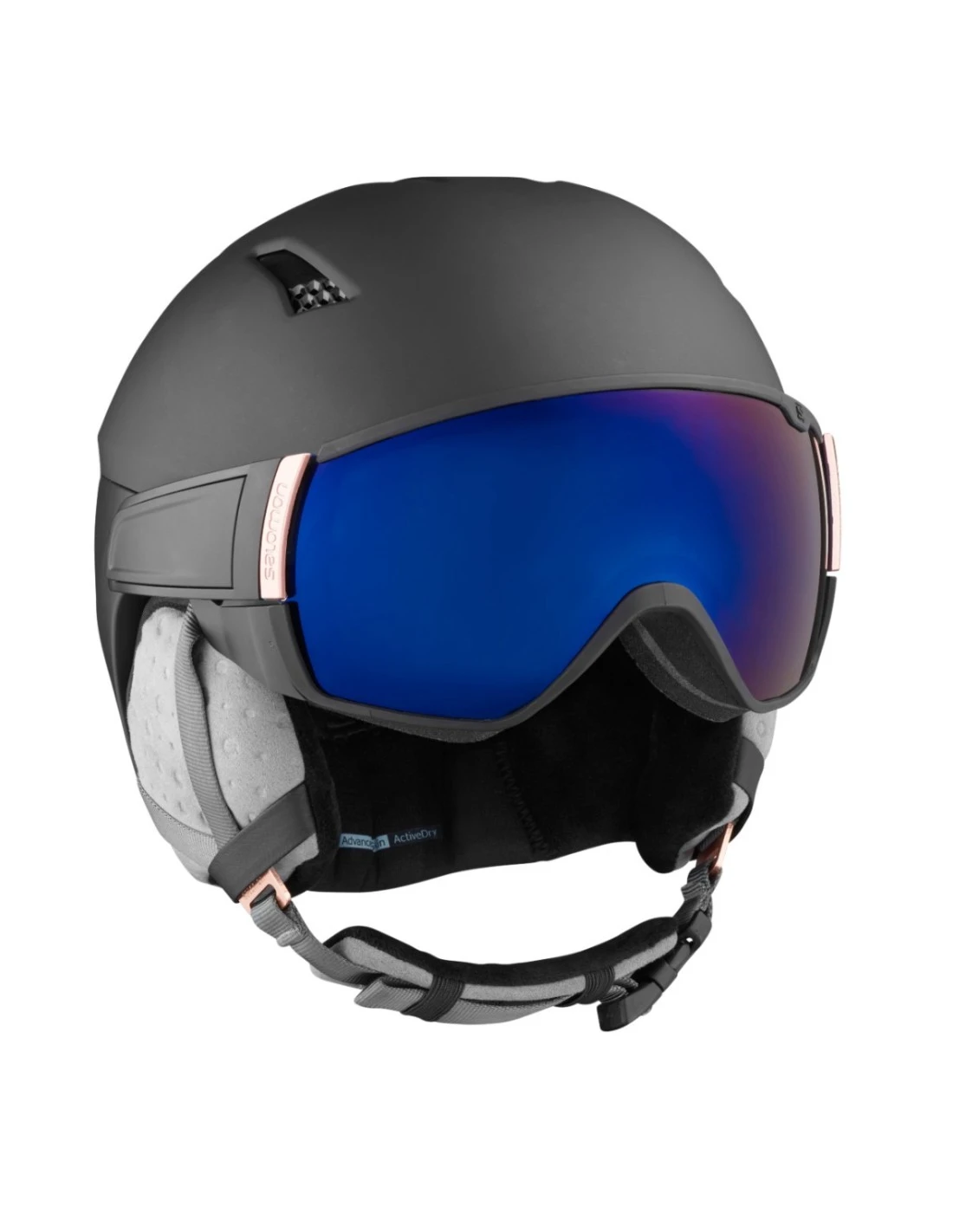 Casque De Ski Salomon Mirage Black / Rose Gold / Solar 4 Casque De Ski Salomon Mirage Black / Rose Gold / Solar – Image 2