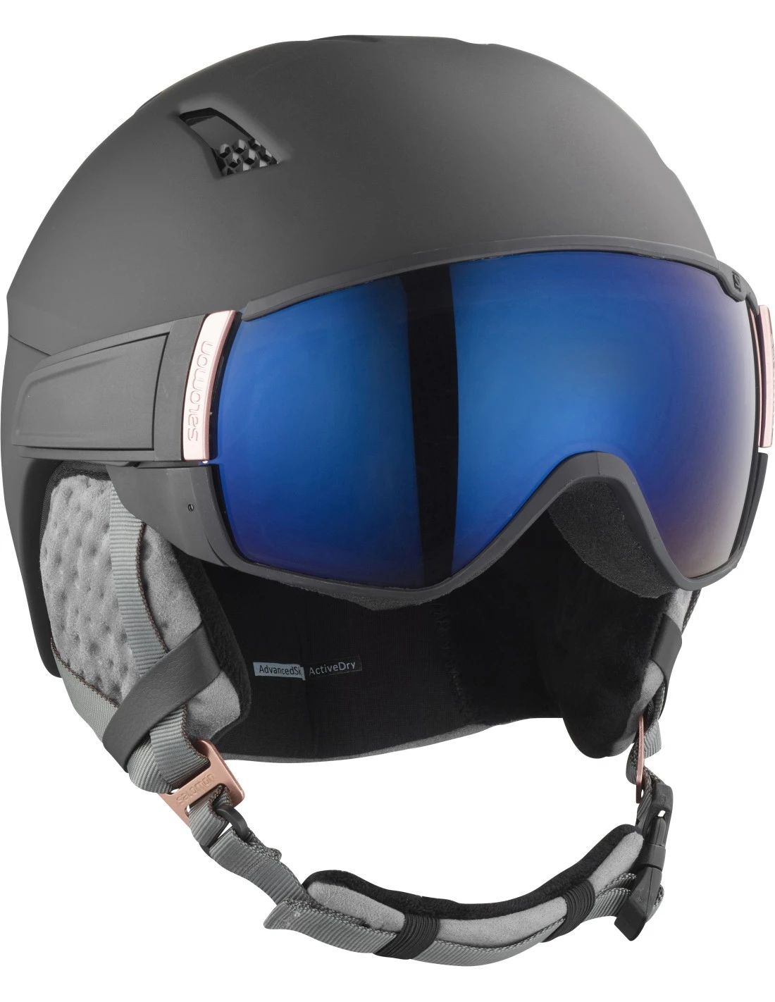 Casque De Ski Salomon Mirage S Black / Rose Gold / Univ. 4 Casque De Ski Salomon Mirage S Black / Rose Gold / Univ. – Image 2