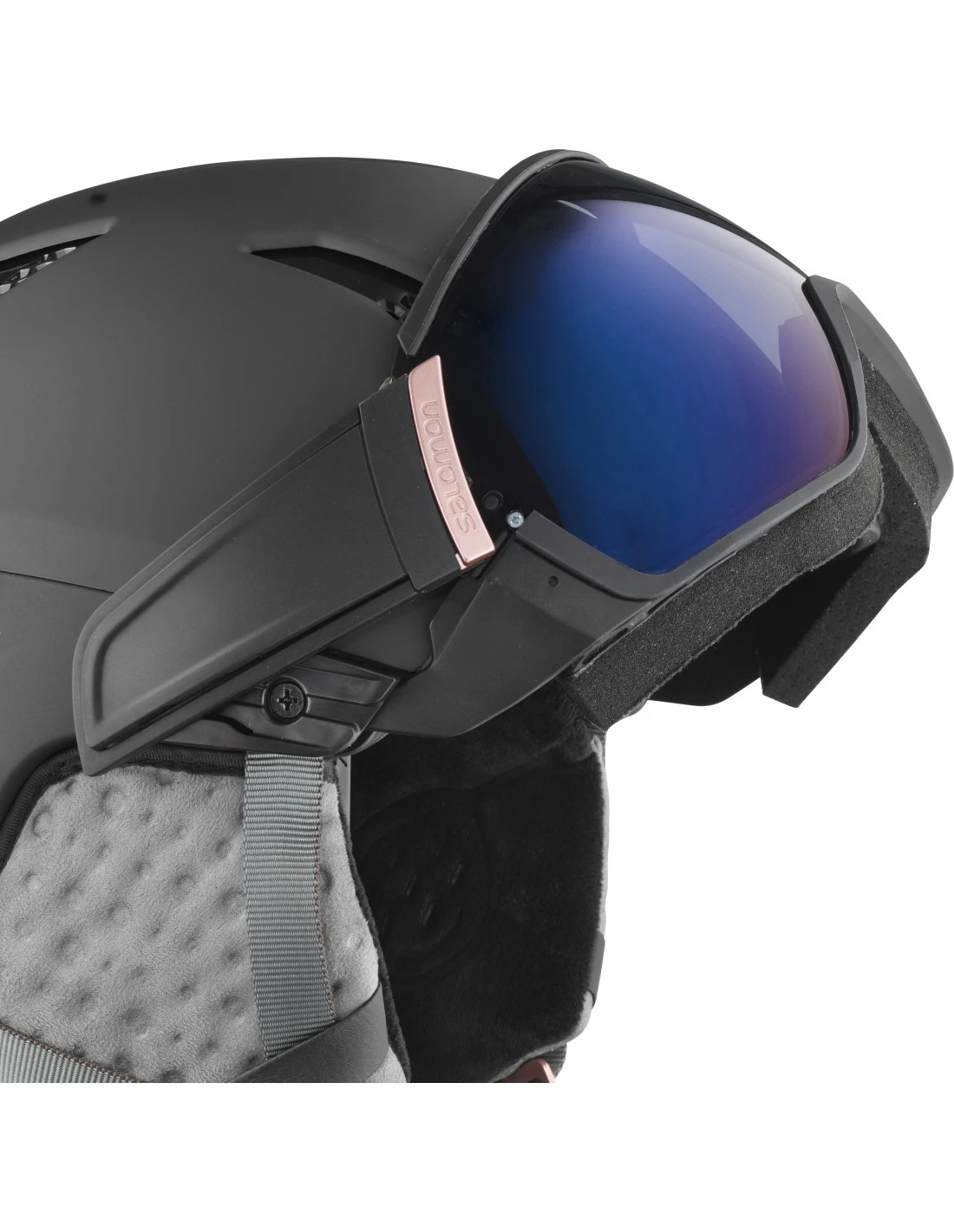Casque De Ski Salomon Mirage S Black / Rose Gold / Univ. 5 Casque De Ski Salomon Mirage S Black / Rose Gold / Univ. – Image 3