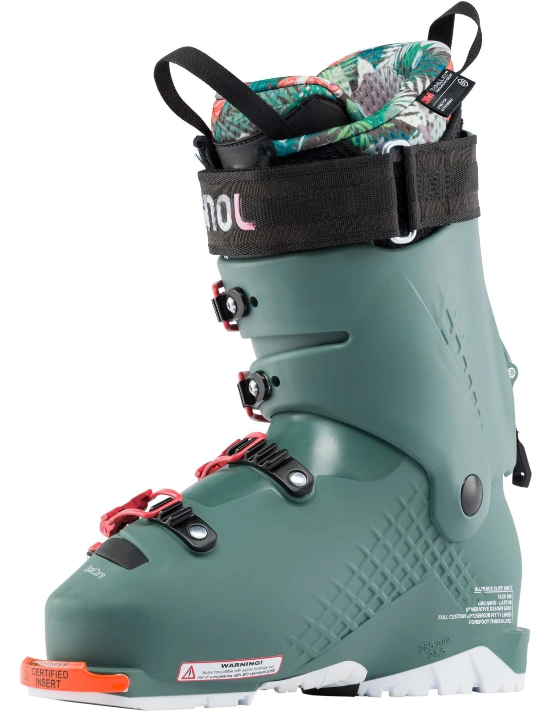 Chaussures De Ski Rossignol Alltrack Elite 100 Lt W Khaki 4 Chaussures De Ski Rossignol Alltrack Elite 100 Lt W Khaki – Image 2