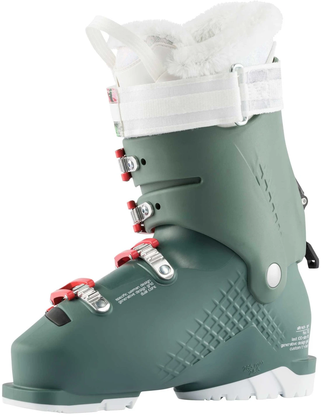 Chaussures De Ski Rossignol Alltrack Girl Khaki 6 Chaussures De Ski Rossignol Alltrack Girl Khaki – Image 4