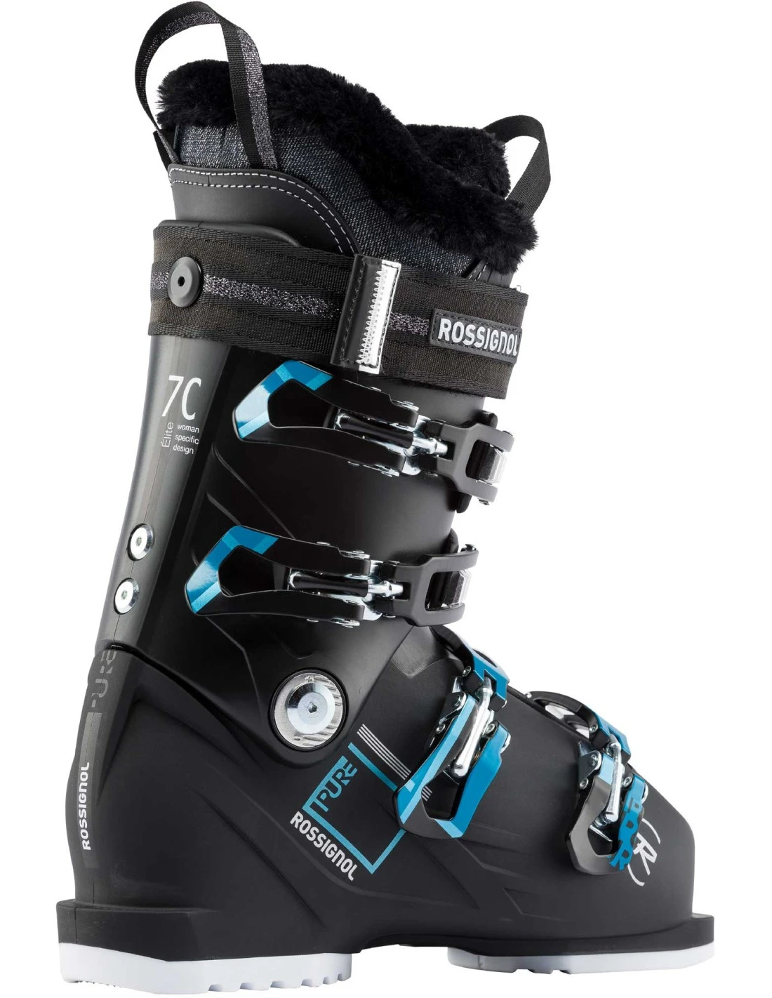 Chaussures De Ski Rossignol Pure 70 Black 4 Chaussures De Ski Rossignol Pure 70 Black – Image 2