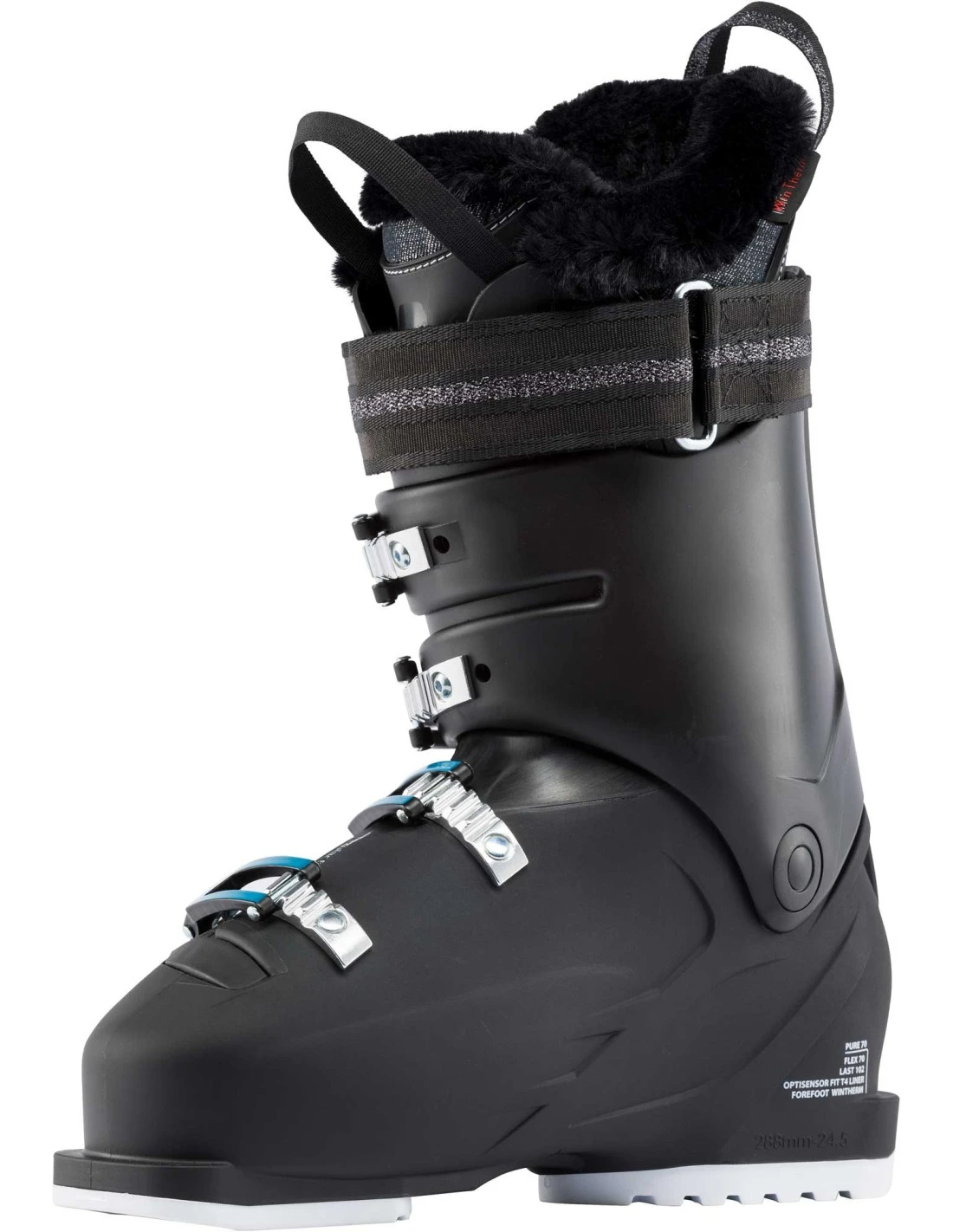 Chaussures De Ski Rossignol Pure 70 Black 6 Chaussures De Ski Rossignol Pure 70 Black – Image 4