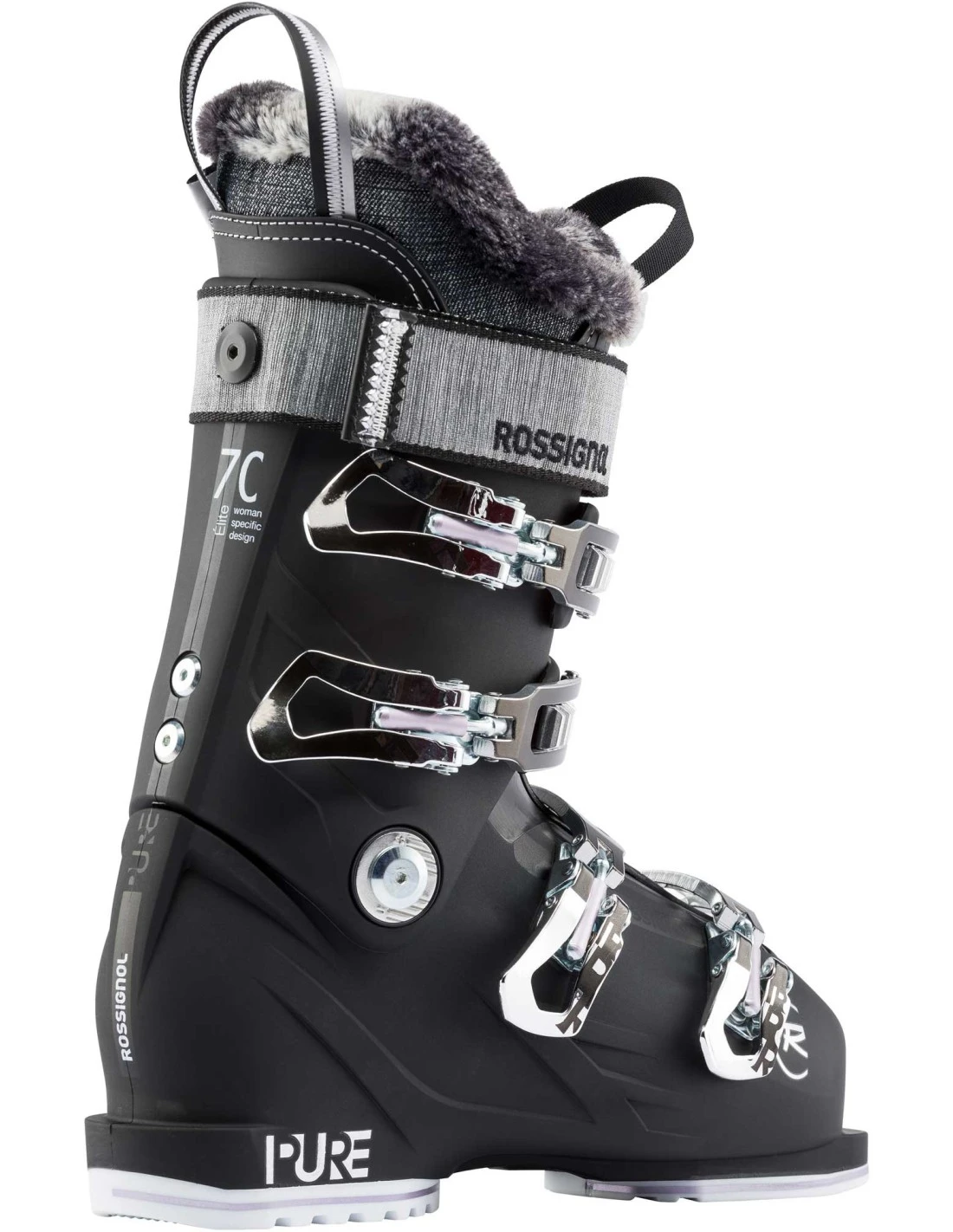 Chaussures De Ski Rossignol Pure Elite 70 Black 4 Chaussures De Ski Rossignol Pure Elite 70 Black – Image 2