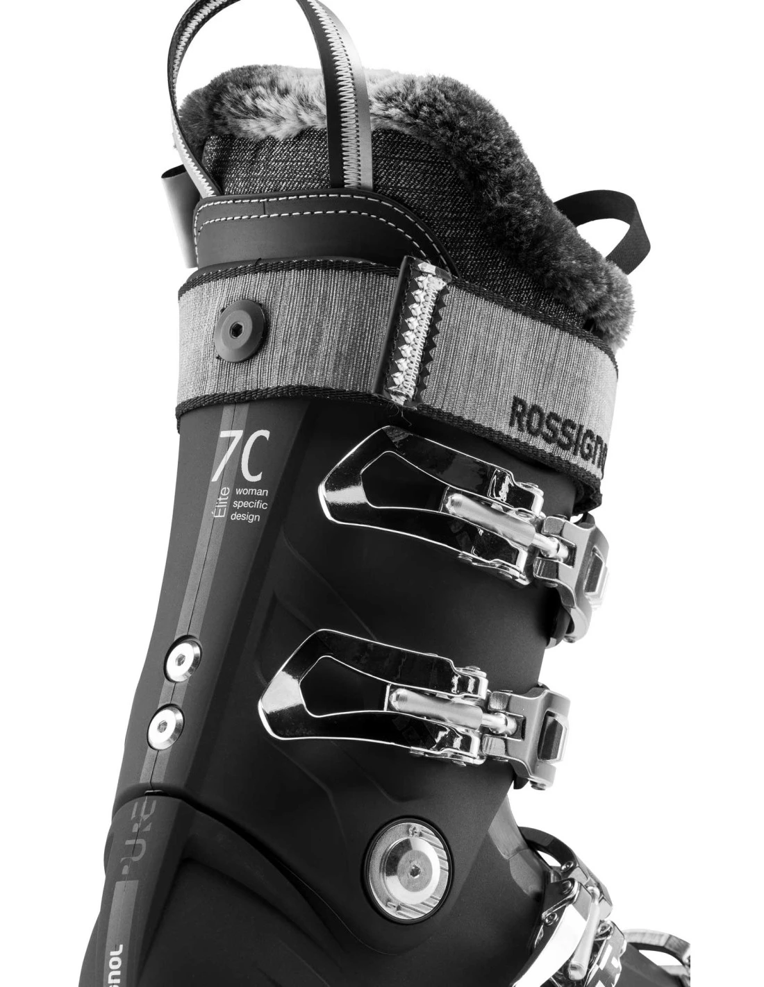 Chaussures De Ski Rossignol Pure Elite 70 Black 8 Chaussures De Ski Rossignol Pure Elite 70 Black – Image 6