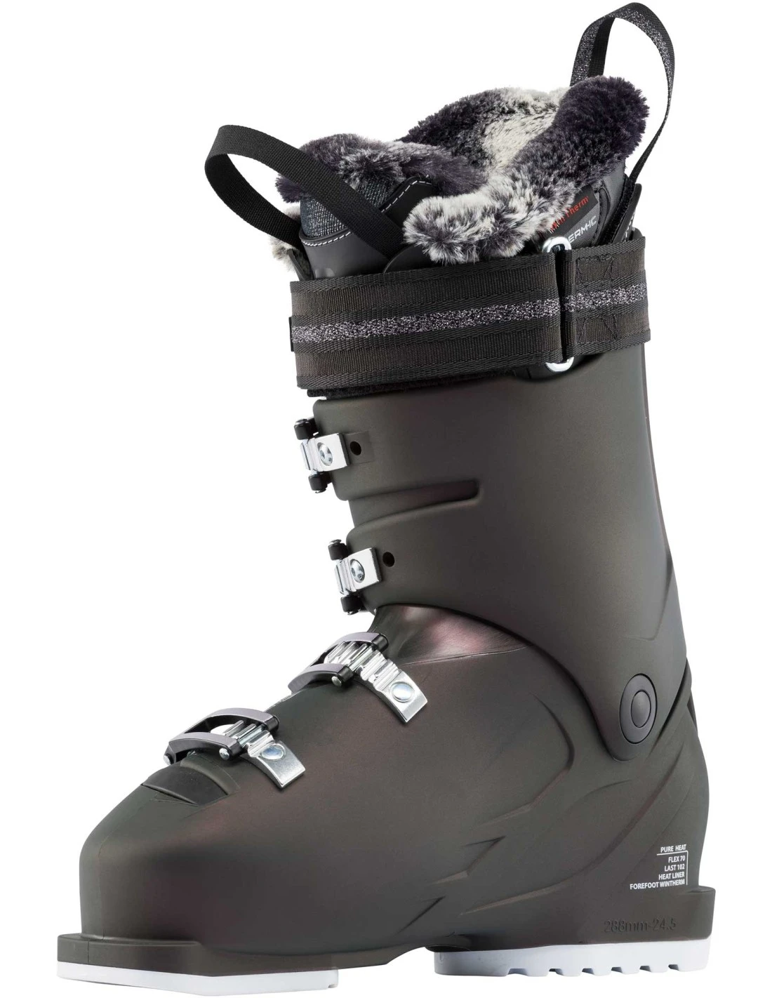 Chaussures De Ski Rossignol Pure Heat Iridescent Black 4 Chaussures De Ski Rossignol Pure Heat Iridescent Black – Image 2