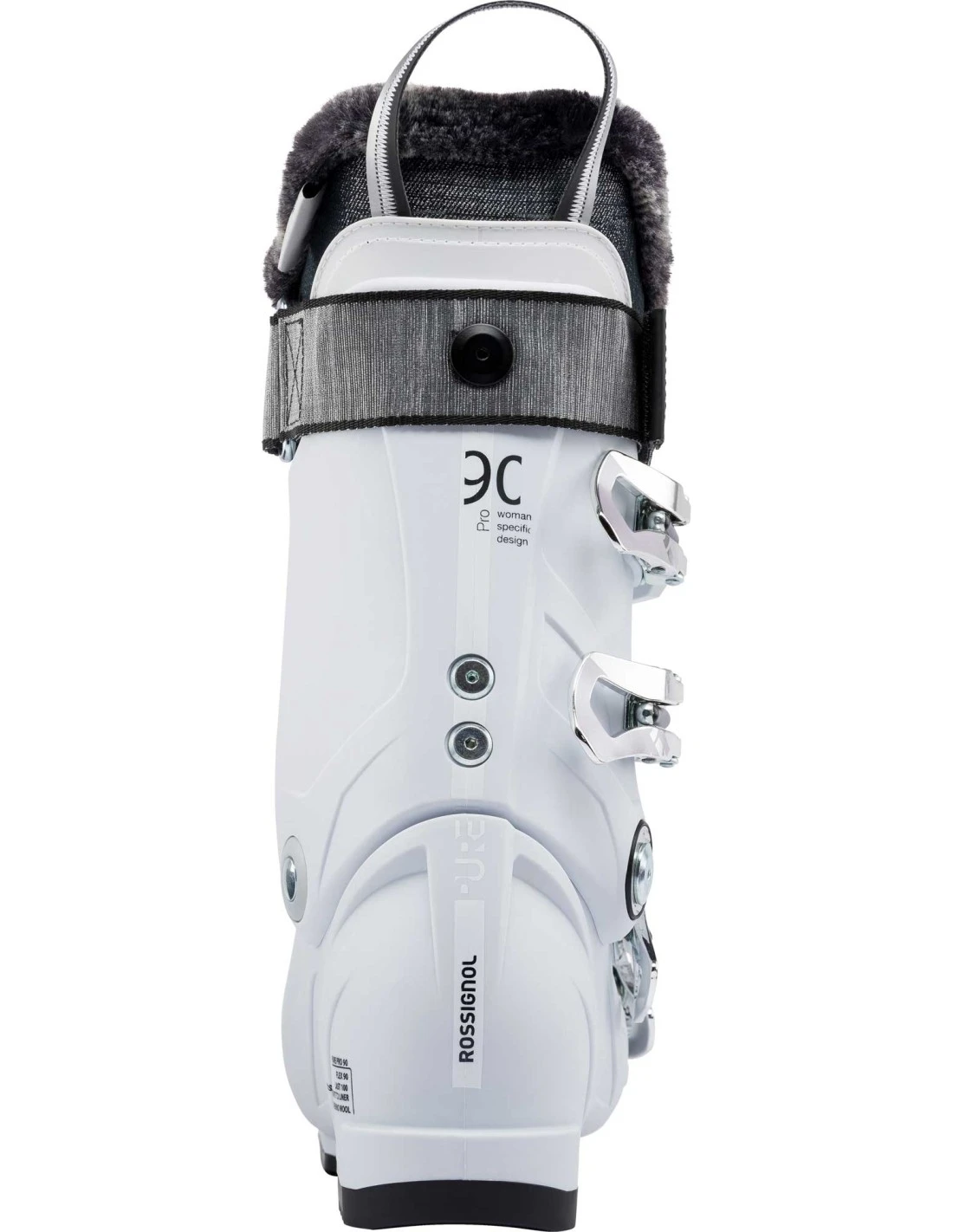 Chaussures De Ski Rossignol Pure Pro 90 White Grey 5 Chaussures De Ski Rossignol Pure Pro 90 White Grey – Image 3