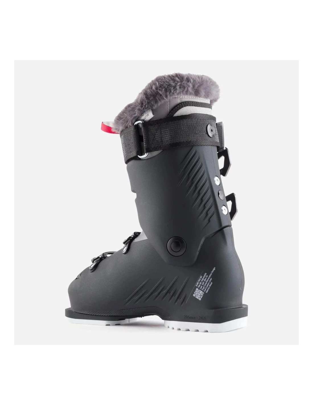 Chaussures De Ski Rossignol W Pure Pro 80 Metal Ice Black 4 Chaussures De Ski Rossignol W Pure Pro 80 Metal Ice Black – Image 2