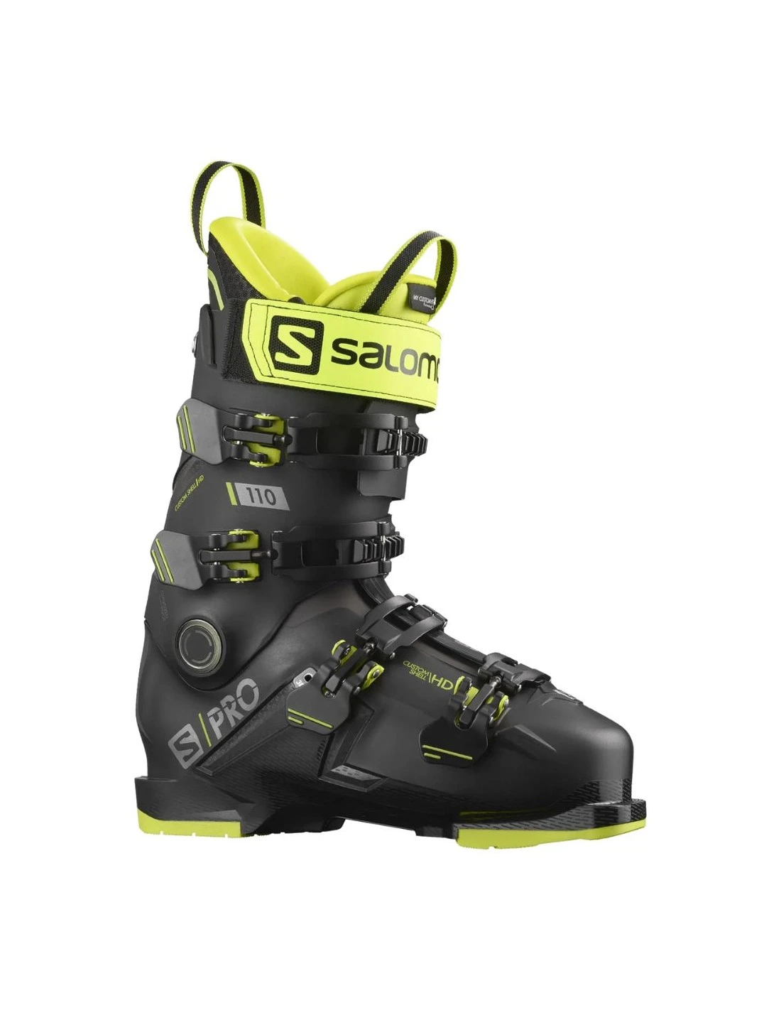 Chaussures De Ski Salomon S/Pro 110 GW Black / Acid Green 2023 3 Chaussures De Ski Salomon S/Pro 110 GW Black / Acid Green 2023