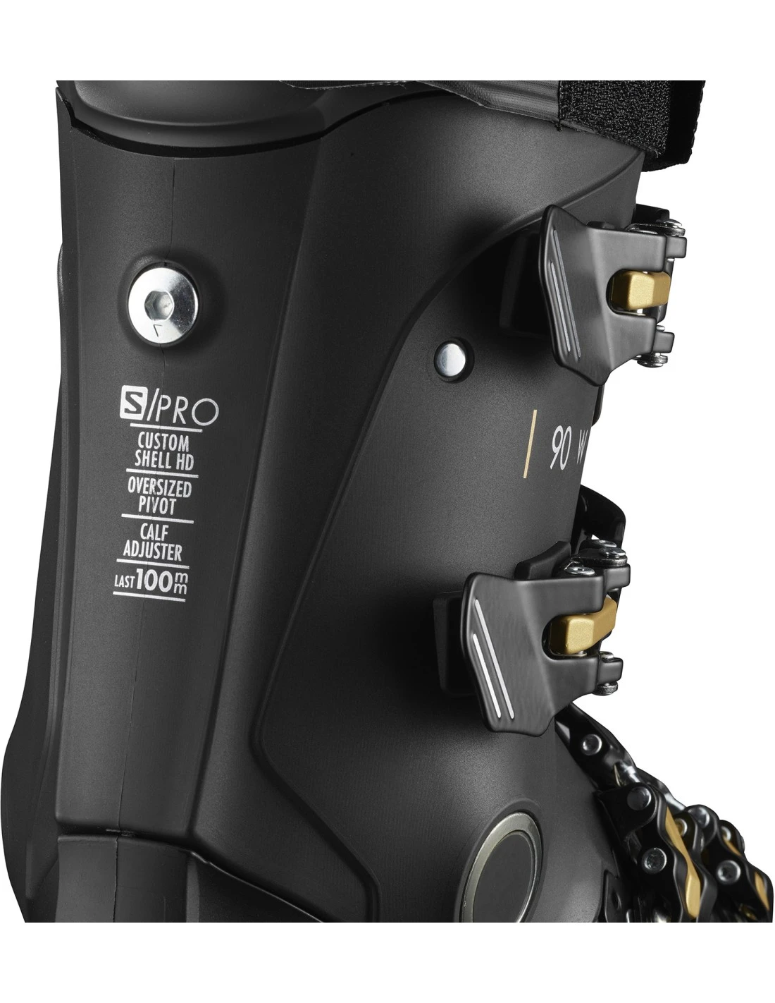 Chaussures De Ski Salomon S/Pro 90 W Black / Belluga / Go 5 Chaussures De Ski Salomon S/Pro 90 W Black / Belluga / Go – Image 3