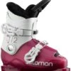 Chaussures De Ski Salomon T2 Rt Girly Pink / White -Matériel De Ski Boutique chaussures de ski salomon t2 rt girly pink white
