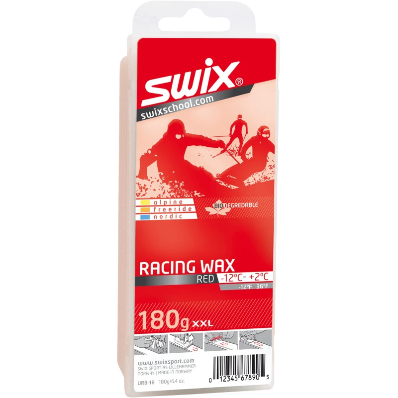 Fart Racing Swix Biodégradable 180g Rouge 3 Fart Racing Swix Biodégradable 180g Rouge