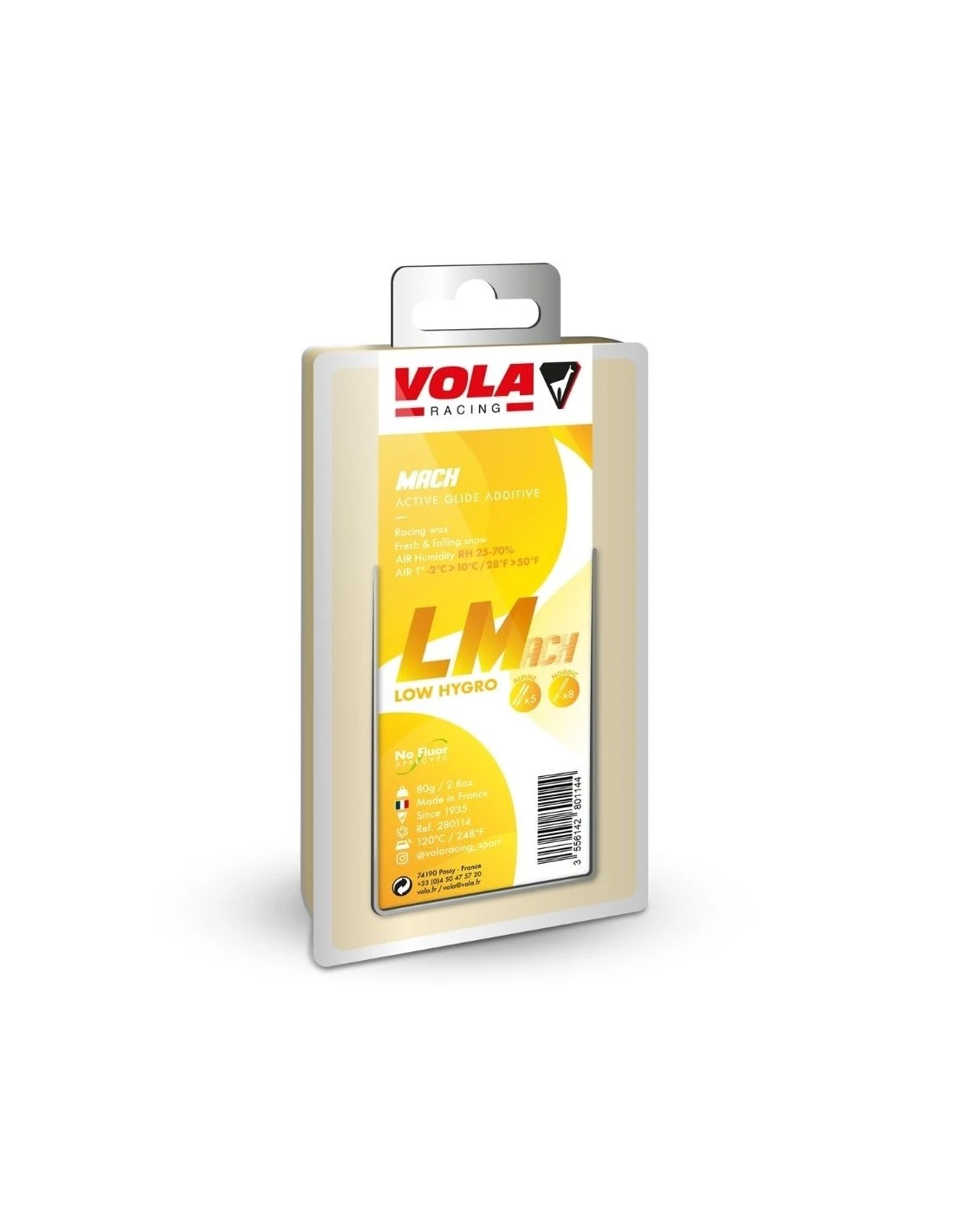 Fart Vola Racing LMach Jaune 80g 3 Fart Vola Racing LMach Jaune 80g