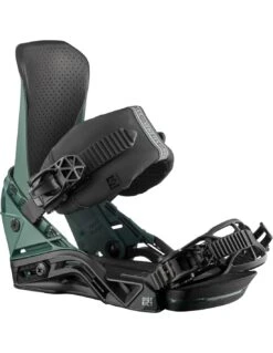 Fixation De Snowboard Salomon District Green / Black