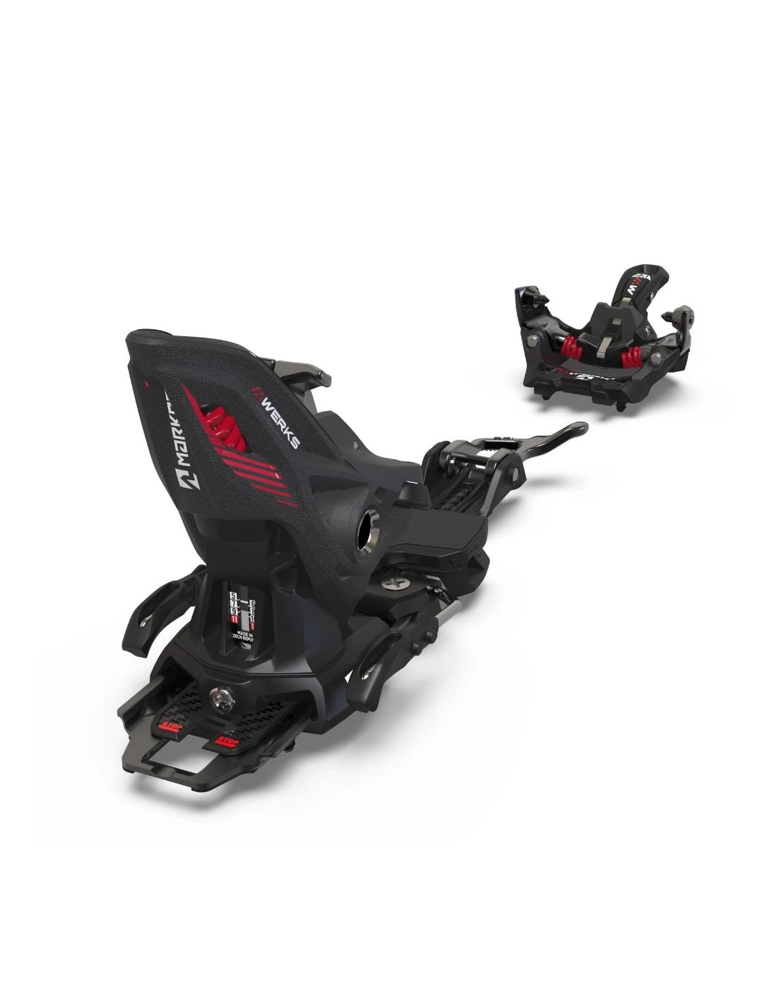 Fixations De Ski De Randonnée Marker Kingpin Mwerks 12 Black/Red 4 Fixations De Ski De Randonnée Marker Kingpin Mwerks 12 Black/Red – Image 2