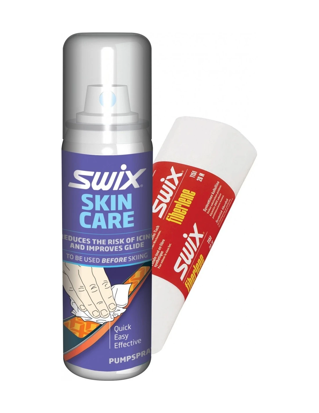 Kit D'entretien Swix Peaux De Randonnée Skin Care 3 Kit D'entretien Swix Peaux De Randonnée Skin Care