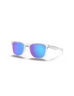 Lunettes Oakley Trillbe X Polished Clear Sapphire Irid Polar