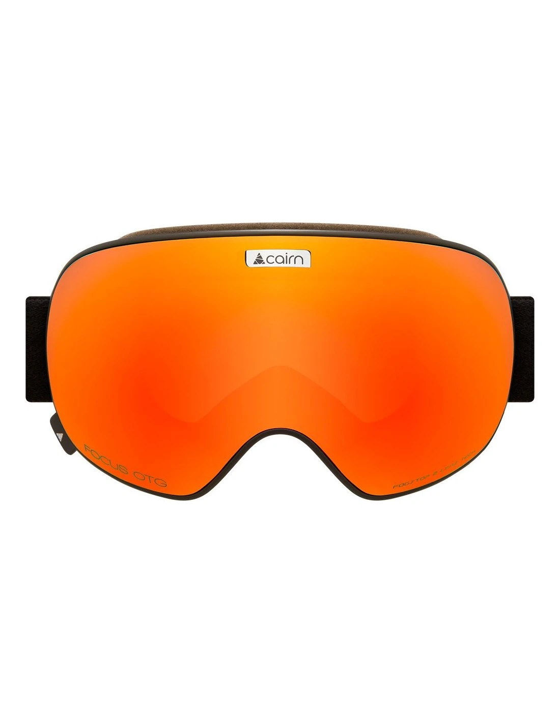 Masque De Ski Cairn Focus Otg Mat Black / Orange Mirror 3 Masque De Ski Cairn Focus Otg Mat Black / Orange Mirror