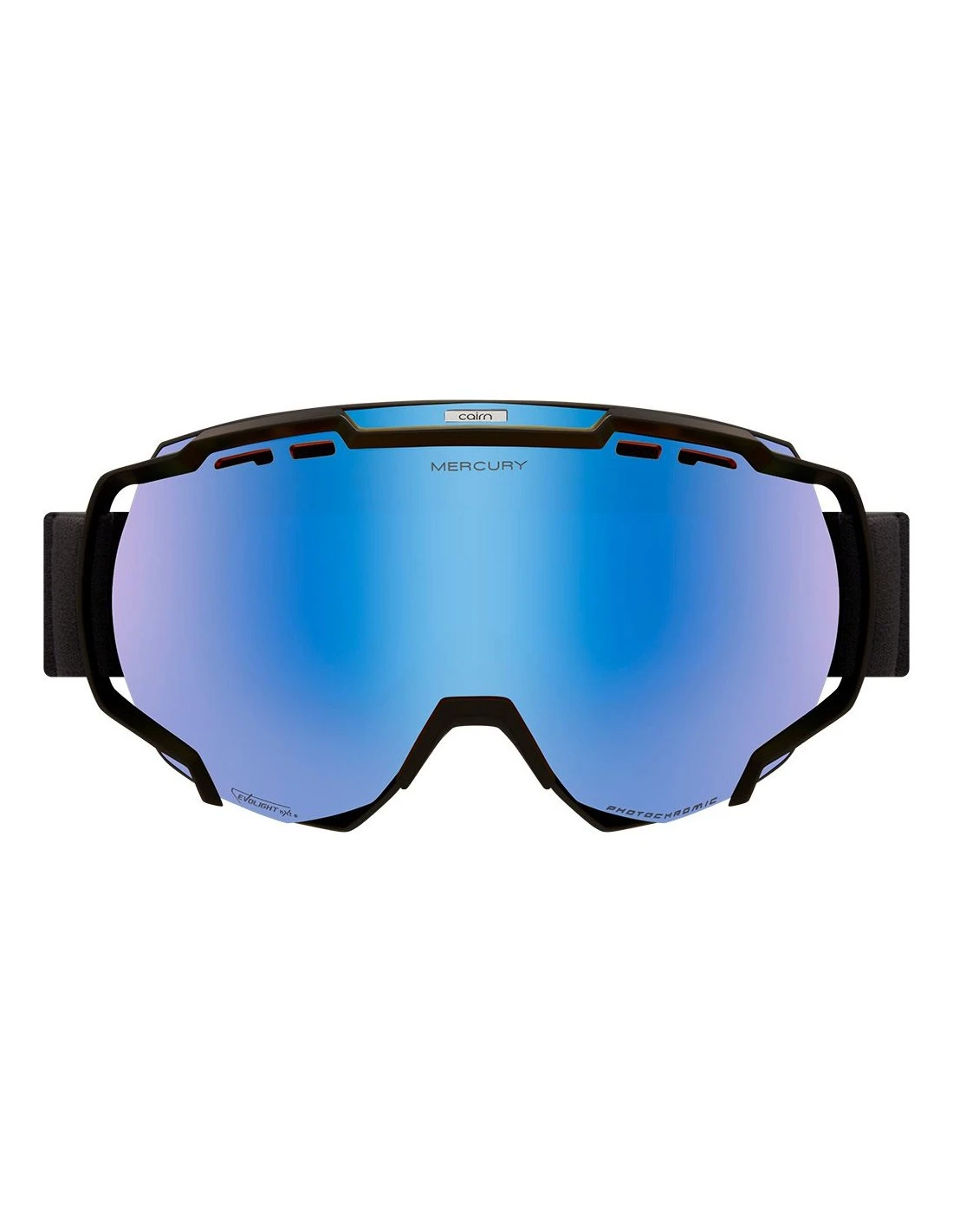 Masque De Ski Cairn Mercury Evolight NXT Matt Black Silver Blue 4 Masque De Ski Cairn Mercury Evolight NXT Matt Black Silver Blue – Image 2