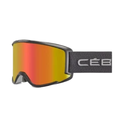 Masque De Ski Cébé Silhouette W Black Matte PC Vario Perfo Amber Red