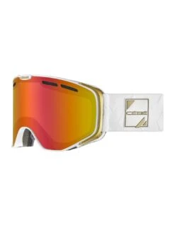 Masque De Ski Cébé Versus White Gold Matte / PC Vario Amber