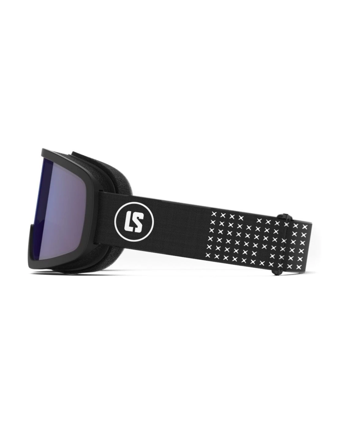 Masque De Ski Loubsol LS2 Noir Miroir Bleu 5 Masque De Ski Loubsol LS2 Noir Miroir Bleu – Image 3