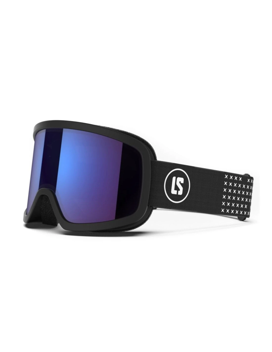 Masque De Ski Loubsol LS2 Noir Miroir Bleu 3 Masque De Ski Loubsol LS2 Noir Miroir Bleu
